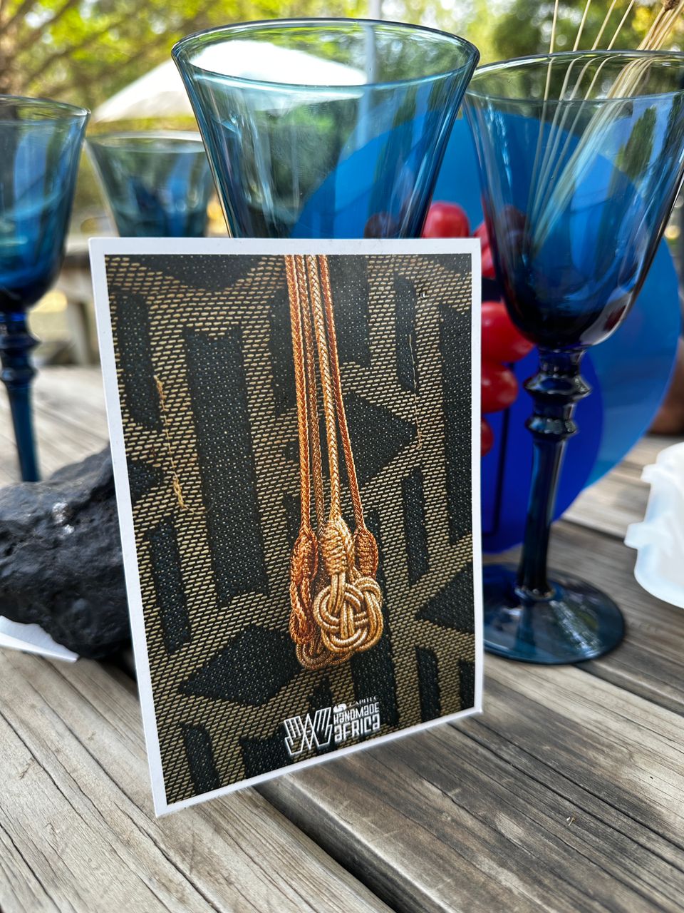Handmade Africa identity in use